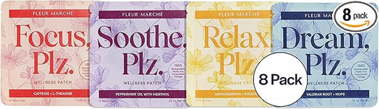 Fleur Marche Everything, Plz Botanical Patch 4 Wellness 8 Patches