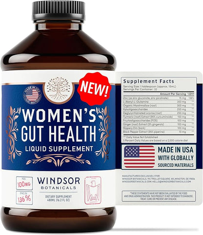 Complete Gut Health Supplements for Women 16oz (480ml) (480ml)