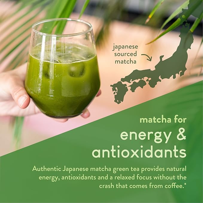 360 Nutrition Matcha Hydrolyzed Collagen Peptides (8oz (1 (1 Count))