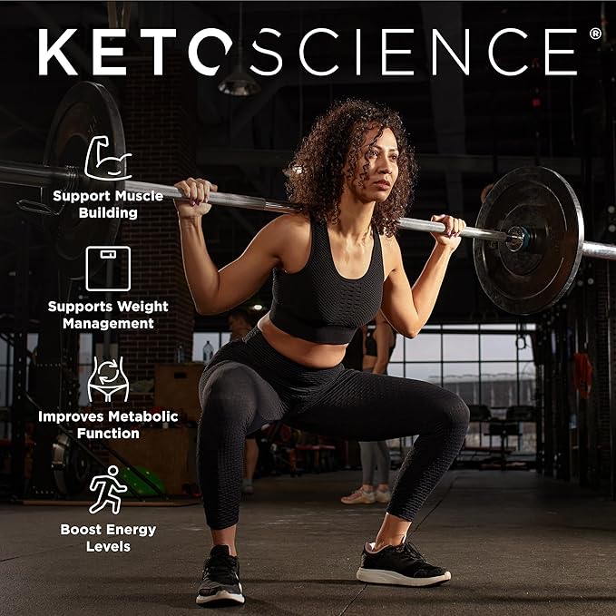Keto Science Ketogenic Meal Shake Vanilla 14 servings, 20.7 oz