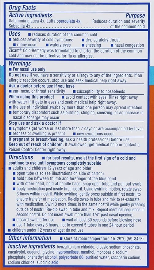 Zicam Cold Remedy Cherry Zinc Rapidmelts 25 Count 20 Count