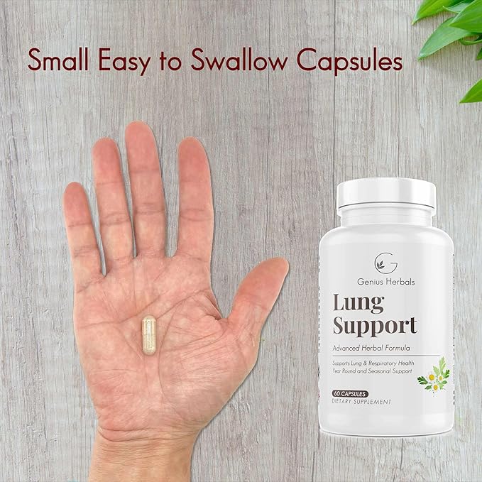 Lung Support - Helps You Breathe 60 Capsules