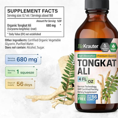 Tongkat Ali Tincture 4 Fl