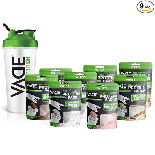VADE Nutrition Dissolvable Protein Packs (8 Pack),