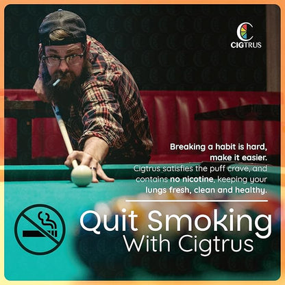 Natural Nicotine-Free & Tobacco-Free Smoking Alternative (6-Piece)