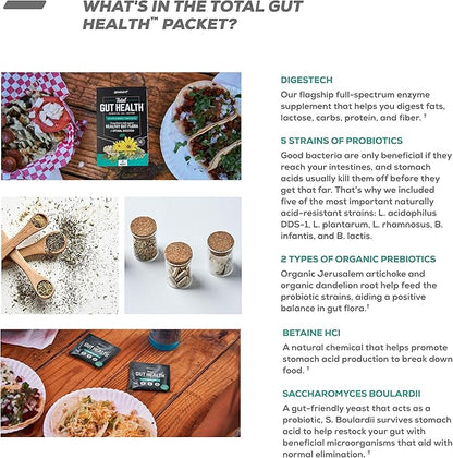 ONNIT Total Gut Health 5 Strains 2 Pack