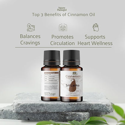 Cinnamon Oil - Direct from Farm in Sri Lanka - Bulk Essential Oils - for Diffuser-Aromatherapy Scented Oils (25LBS)