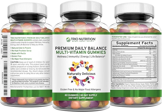 TRIO NUTRITION Premium Daily Balance Multivitamin
