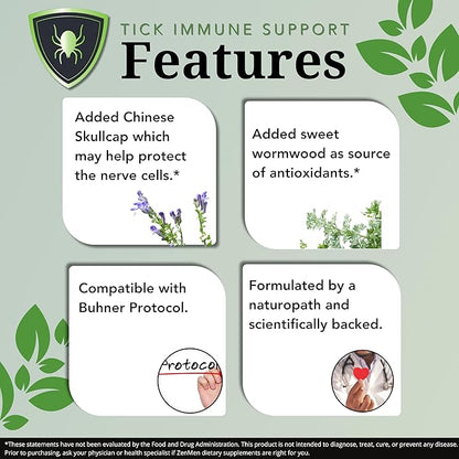 Tick Immune Support Supplement 90 Vegan