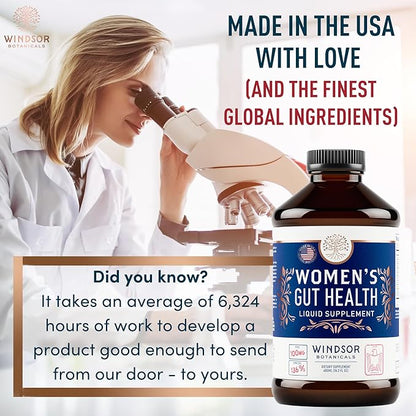 Complete Gut Health Supplements for Women 16oz (480ml) (480ml)