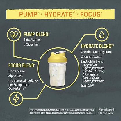 Sunwarrior Pre Workout Powder Energy Drink 30 Servings