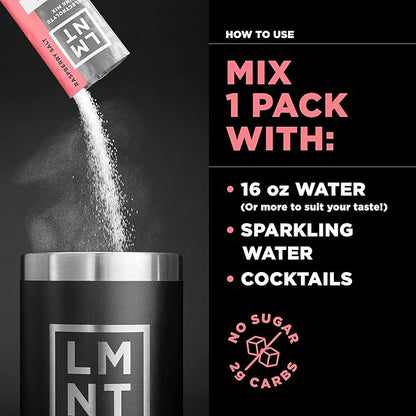 LMNT Zero Sugar Electrolytes - Variety Pack Bundle | Drink Mix | 36-Count