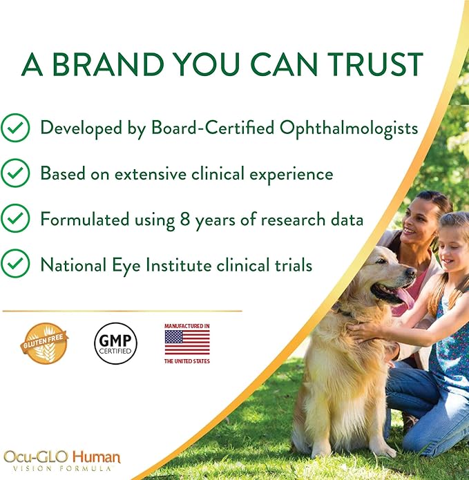 Ocu-GLO Human Vision Formula Eye Health 90ct
