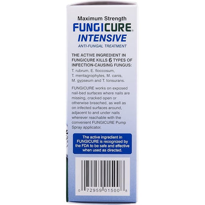 FUNGICURE Intensive Spray, Antifungal Treatment, Kills 6 Types 2 Fl 2)