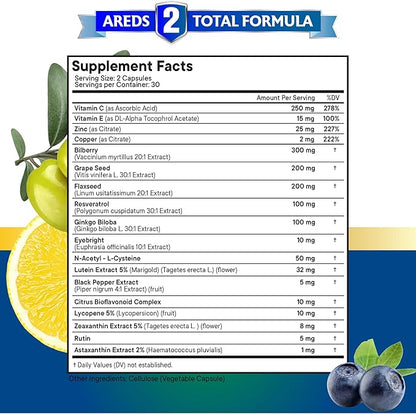 NEW AGE Eye Health Vitamins 6000mg Lutein 40mg Lycopene 40mg Resveratrol 3000mg Grape 6000mg Astaxanthin 180 Count