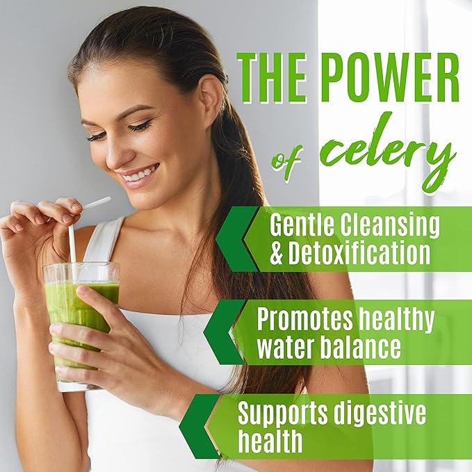 COUNTRY FARMS Super Celery Powder, 100% Celery Powder, Supports Healthy Digestion, Helps Cleanse & Detoxify, Antioxidant Support, 40 Servings, 11.3 Ounce (Pack of 1)