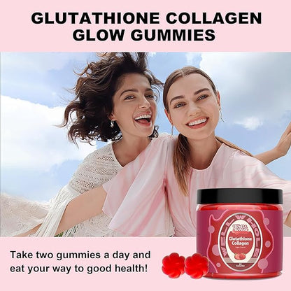 Well&Whole Glutathione Collagen Glow Gummies, Glow 60 Counts