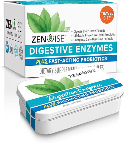 Zenwise Health Digestive Enzymes for Gut Health -15 CT