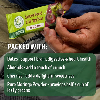 Kuli Kuli Moringa SuperFood Energy Bar, 1.6 Ounce