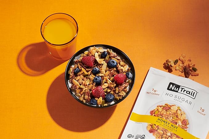 NuTrail Nut Granola Cereal, Honey Nut, 8 oz. 1 Count