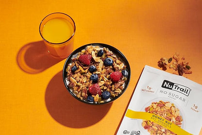 NuTrail Nut Granola Cereal, Honey Nut, 8 oz. 1 Count