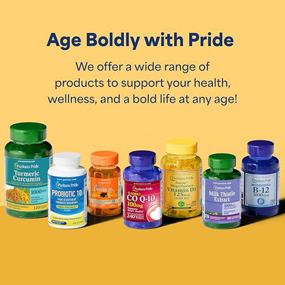 Puritan's Pride CoQ10 200mg, Supports Heart Health, 240 Rapid Release Softgels