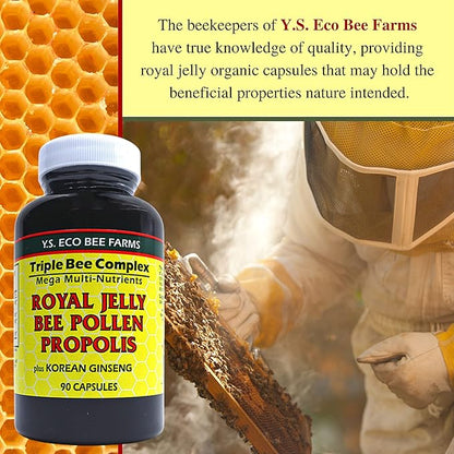 Worldwide Nutrition Y.S. Eco Bee Farms 90 Ct